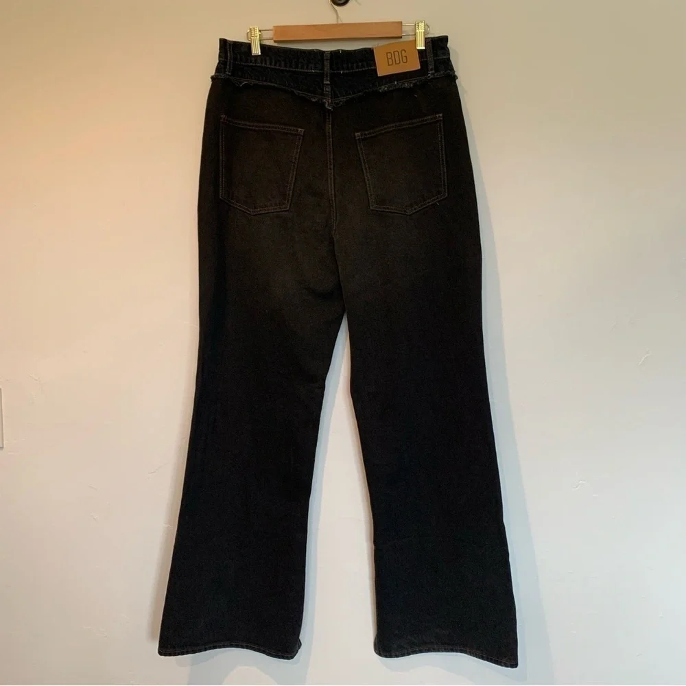 BDG urban outfitters wide leg black jeans - Picture 2 of 15